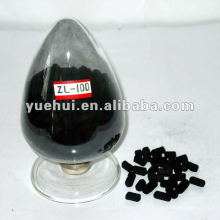 Активированный уголь на угольной основе цилиндрической формы 10 мм для десульфурации и денитрификации ZL100